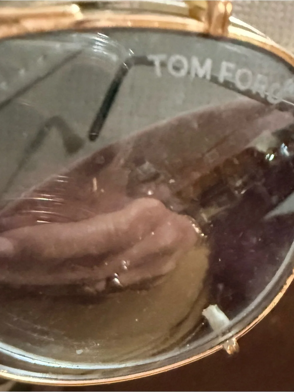 Tom Ford gold tone